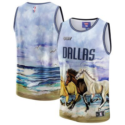 Dallas Mavericks NBA & KidSuper Studios by Hometown Jersey - Blue