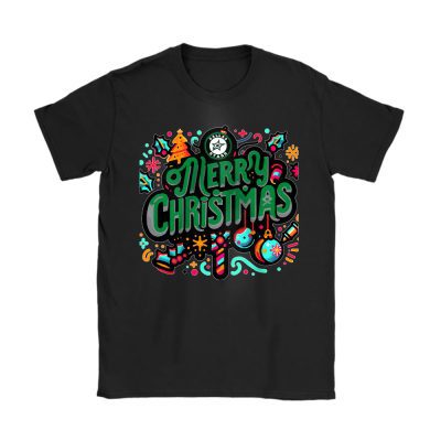 Dallas Stars Merry Christmas NHL Gift For Fan Christmas Funny Unisex T-Shirt Cotton Tee TAT21386