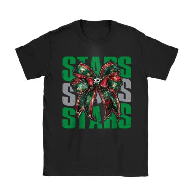 Dallas Stars Merry Christmas NHL Gift For Fan Christmas Funny Unisex T-Shirt Cotton Tee TAT21387