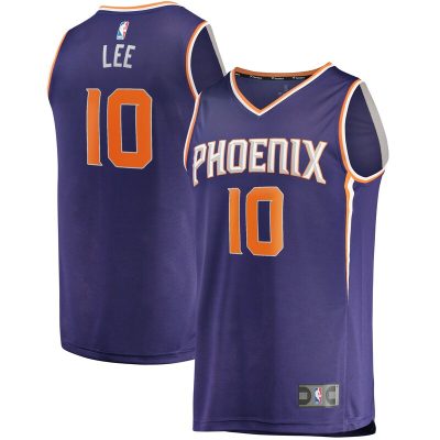 Damion Lee Phoenix Suns Fast Break Replica Jersey - Icon Edition - Purple