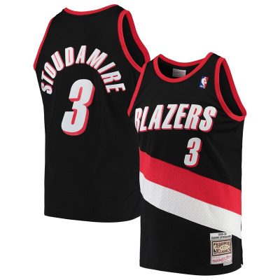 Damon Stoudamire Portland Trail Blazers 1999/00 Hardwood Classics Swingman Jersey - Black