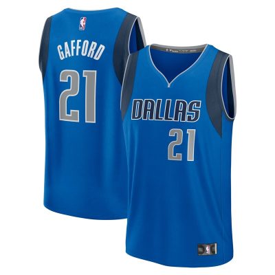 Daniel Gafford Dallas Mavericks Youth Fast Break Player Jersey - Icon Edition - Blue