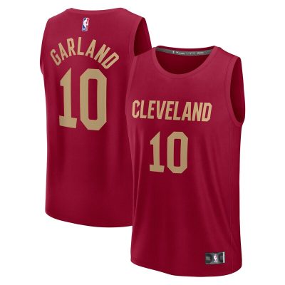 Darius Garland Cleveland Cavaliers Fast Break Player Jersey - Icon Edition - Wine