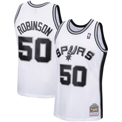 David Robinson San Antonio Spurs 1998/99 Hardwood Classics Swingman Jersey - White