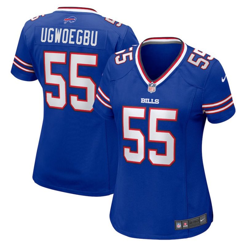 David Ugwoegbu Buffalo Bills Women's Game Jersey - Royal