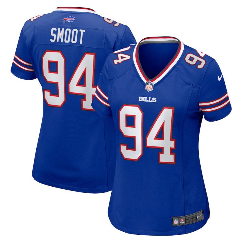 Dawuane Smoot Buffalo Bills Women's Game Jersey - Royal