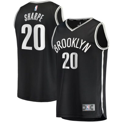 Day'Ron Sharpe Brooklyn Nets Fast Break Replica Jersey - Icon Edition - Black