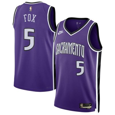 De'Aaron Fox Sacramento Kings 2024/25 Swingman Jersey - Purple - Classic Edition