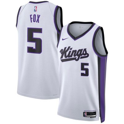 De'Aaron Fox Sacramento Kings Swingman Jersey - Association Edition - White