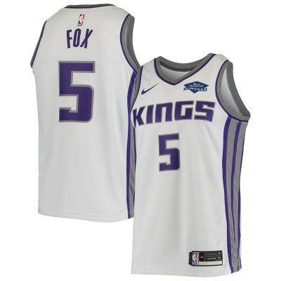 De'Aaron Fox Sacramento Kings Swingman Player Jersey - Association Edition - White