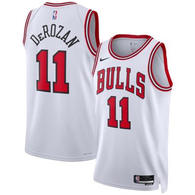 DeMar DeRozan Chicago Bulls Swingman Jersey - Association Edition - White