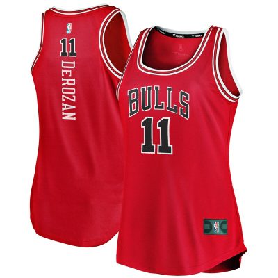 DeMar DeRozan Chicago Bulls Women's Fast Break Tank Jersey - Icon Edition - Red