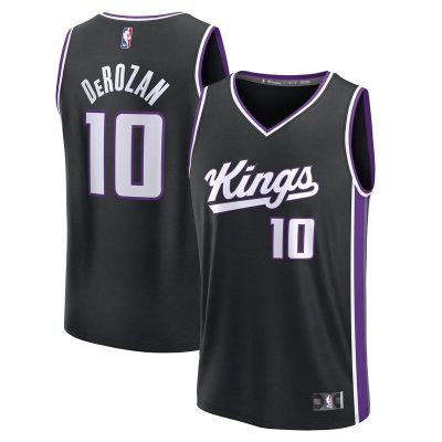 DeMar DeRozan Sacramento Kings Fast Break Replica Player Jersey - Icon Edition - Black