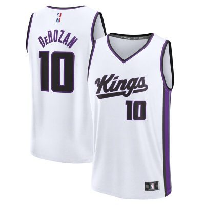 DeMar DeRozan Sacramento Kings Youth Fast Break Replica Player Jersey - Association Edition - White