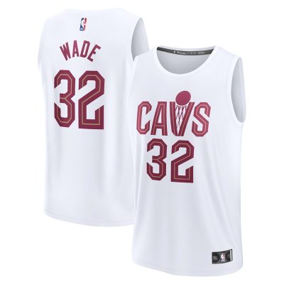 Dean Wade Cleveland Cavaliers Fast Break Replica Player Jersey - Association Edition - White