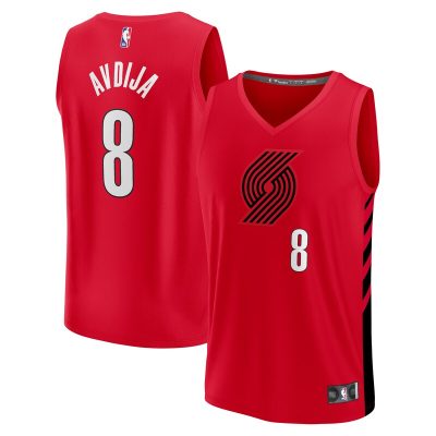 Deni Avdija Portland Trail Blazers Fast Break Player Jersey - Statement Edition - Red