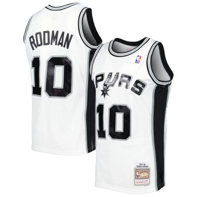 Dennis Rodman San Antonio Spurs 2001/02 Hardwood Classics Swingman Jersey - White