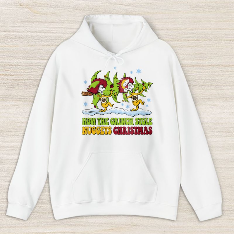 Denver Nuggets Merry Christmas NBA Gift For Fan Cute Grinch Unisex Hoodie TAS21717