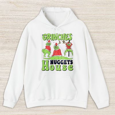 Denver Nuggets Merry Christmas NBA Gift For Fan Cute Grinch Unisex Hoodie TAS21719