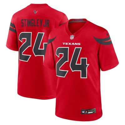 Derek Stingley Jr. Houston Texans Alternate Game Jersey - Red