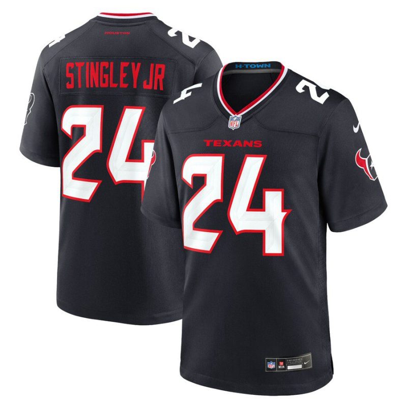 Derek Stingley Jr. Houston Texans Game Jersey - Navy