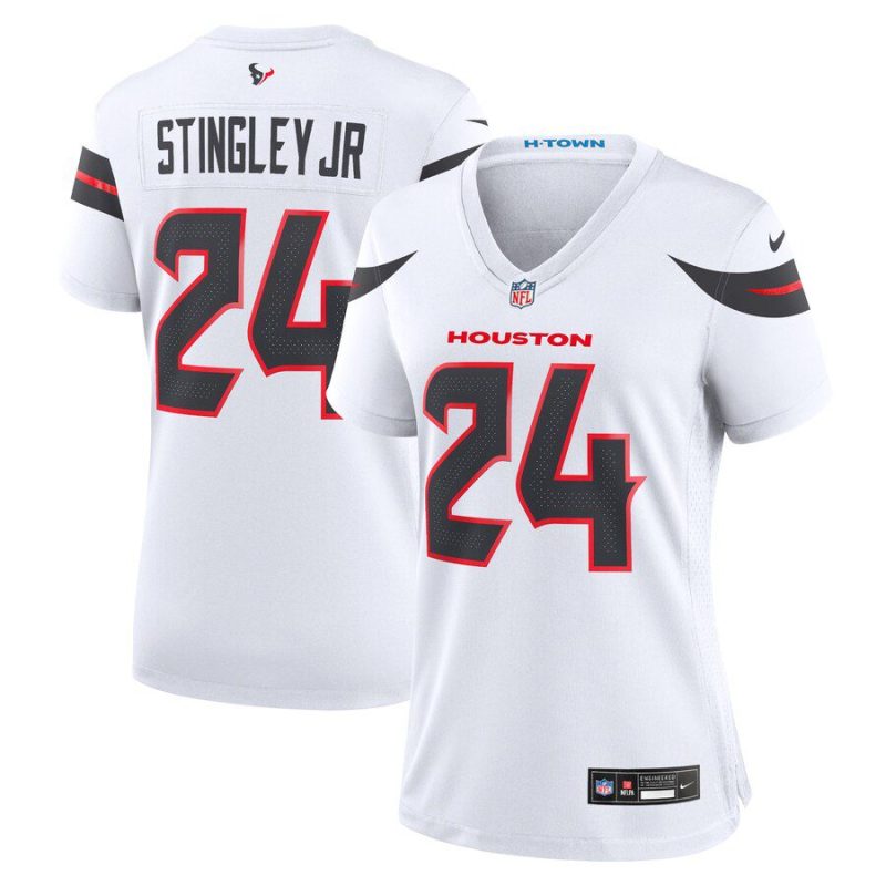 Derek Stingley Jr. Houston Texans Women's Game Jersey - White