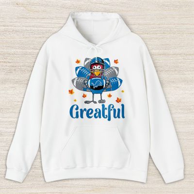 Detroit Lions Happy Thanksgiving NFL Greatful Lions Team Unisex Hoodie TAH17950