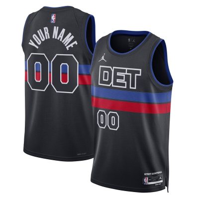 Detroit Pistons 2022/23 Swingman Custom Jersey - Statement Edition - Blue