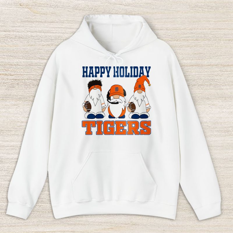 Detroit Tigers Merry Christmas MLB Gift For Fan Christmas Gnomes Unisex Hoodie TAS21398