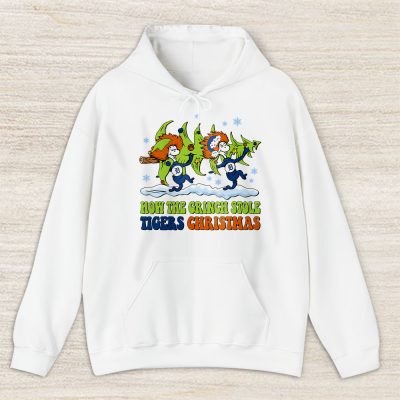 Detroit Tigers Merry Christmas MLB Gift For Fan Cute Grinch Unisex Hoodie TAS21724