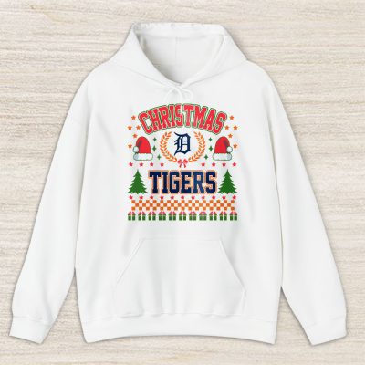 Detroit Tigers Merry Christmas MLB Gift For Fan Cute Santa Hohoho Unisex Hoodie TAS21727