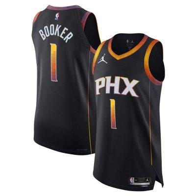 Devin Booker Phoenix Suns Player Jersey - Statement Edition - Black