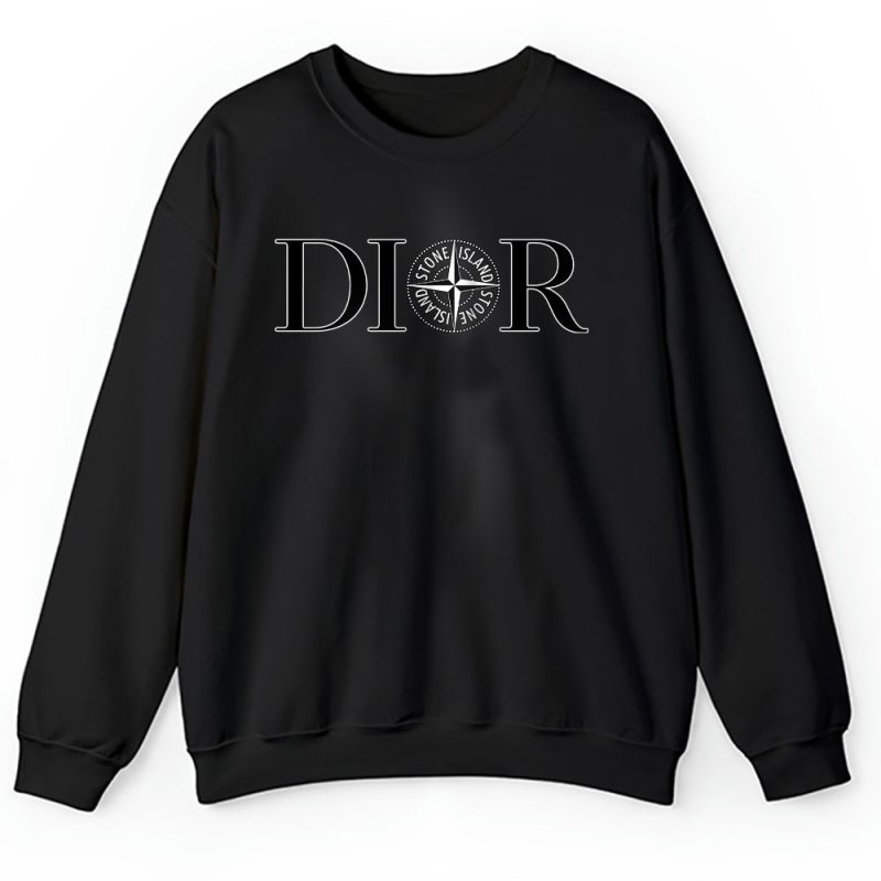 Dior And Stone Island Dior Unisex Sweatshirt TAS19602