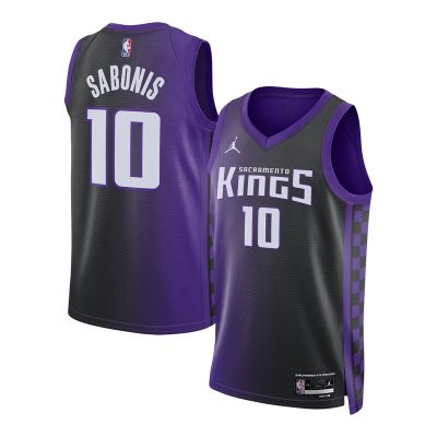 Domantas Sabonis Sacramento Kings Swingman Jersey - Statement Edition - Purple