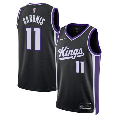 Domantas Sabonis Sacramento Kings Swingman Player Jersey - Icon Edition - Black