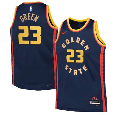 Draymond Green Golden State Warriors Youth 2024/25 Swingman Player Jersey - City Edition - Navy