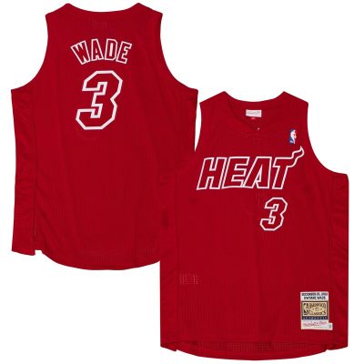 Dwyane Wade Miami Heat 2012 Player Jersey - Scarlet