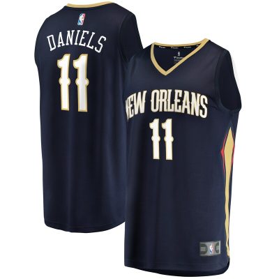 Dyson Daniels New Orleans Pelicans Fast Break Replica Jersey - Icon Edition - Navy