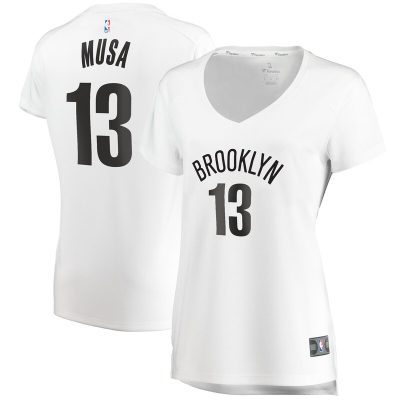 Dzanan Musa Brooklyn Nets Women's Fast Break Player Jersey - Association Edition - White