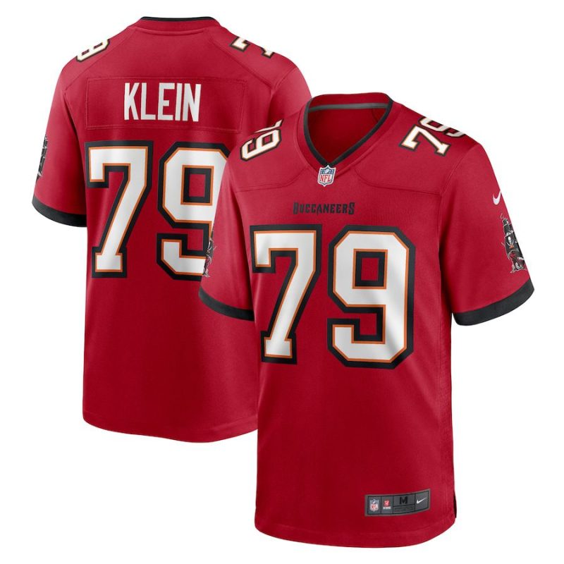 Elijah Klein Tampa Bay Buccaneers Game Jersey - Red