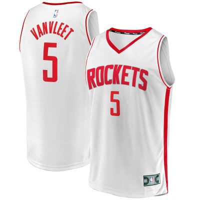 Fred VanVleet Houston Rockets Fast Break Replica Player Jersey - Association Edition - White