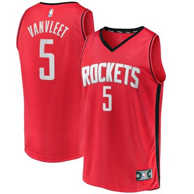 Fred VanVleet Houston Rockets Fast Break Replica Player Jersey - Icon Edition - Red