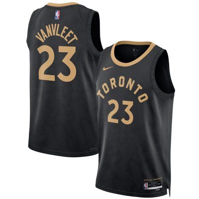 Fred VanVleet Toronto Raptors 2022/23 Swingman Jersey - City Edition - Black