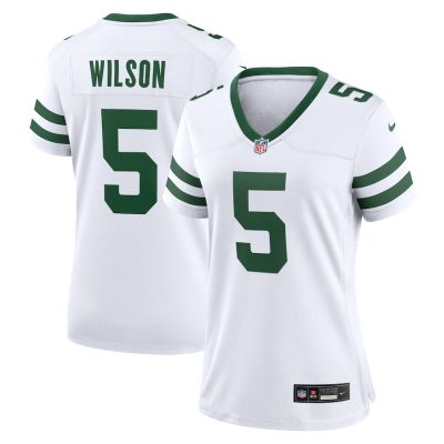 Garrett Wilson New York Jets Women's Game Jersey - Legacy White