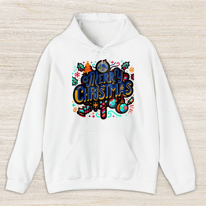 Golden State Warriors Merry Christmas NBA Gift For Fan Christmas Funny Unisex Hoodie TAS21411