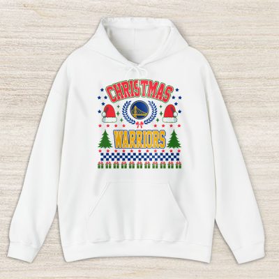 Golden State Warriors Merry Christmas NBA Gift For Fan Cute Santa Hohoho Unisex Hoodie TAS21743