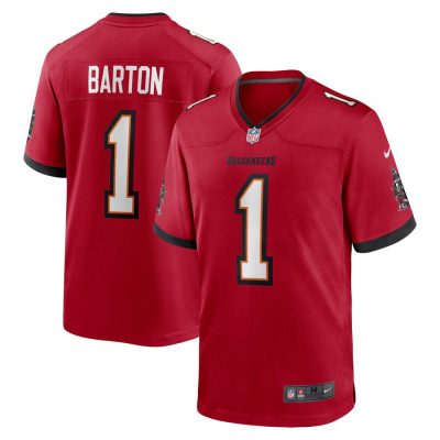 Graham Barton Tampa Bay Buccaneers 2024 NFL Draft First Round Pick Player Game Jersey - Red