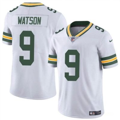 Green Bay Packers #9 Christian Watson White Vapor Untouchable Limited Football Stitched Jersey