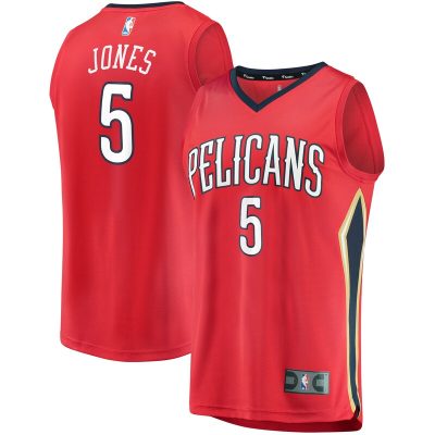 Herbert Jones New Orleans Pelicans Fast Break Replica Player Jersey - Statement Edition - Red