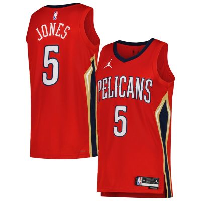 Herbert Jones New Orleans Pelicans Swingman Jersey - Statement Edition - Red